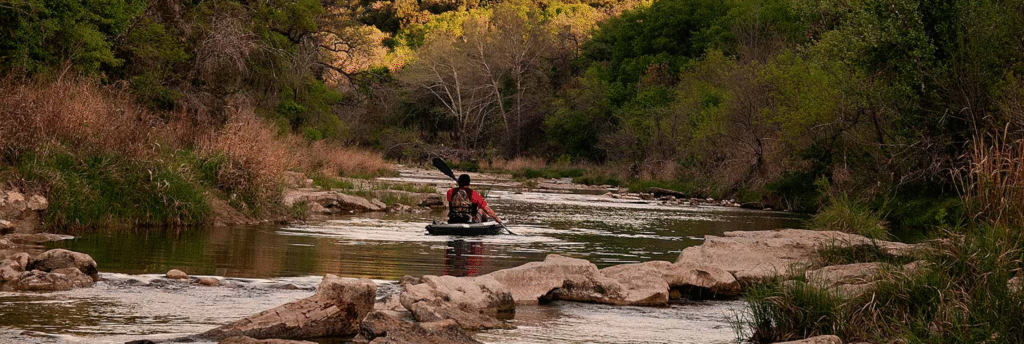 Family at track site — Glen Rose dinosaur park