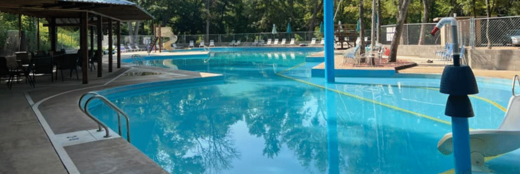 Pull-through site at Dyess AFB RV park alternative