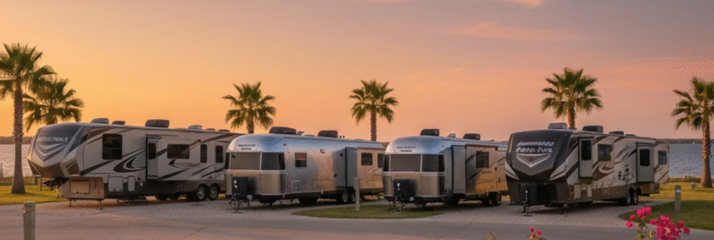 Top All-Season RV Models for Winter Texans