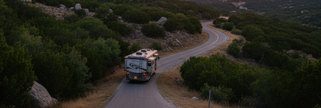 Hill-Country Roads Driving