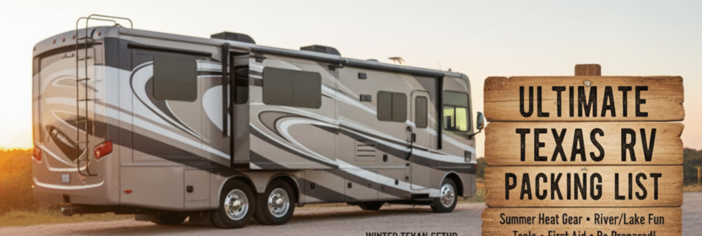 Ultimate RV Camping Packing List for Texas