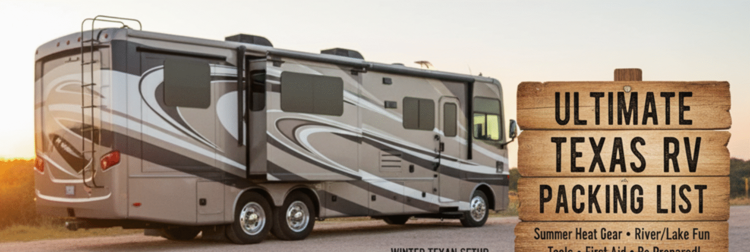 Ultimate RV Camping Packing List for Texas