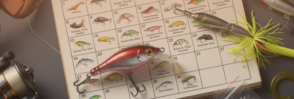 The Seasonal "Cheat Sheet": Matching Your Lures to Lake Leon's Bass Calendar