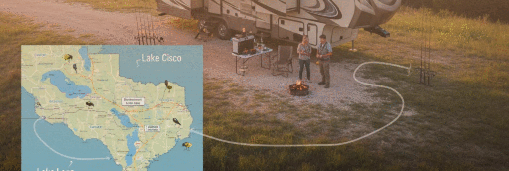 Strategically Located for Eastland County's Best Fishing