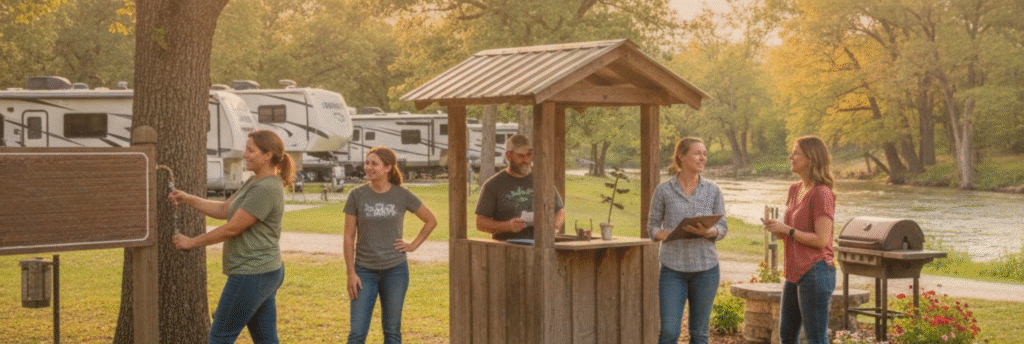 Work Camping Jobs in Texas: Opportunities at Inez Spring Riverfront RV Park