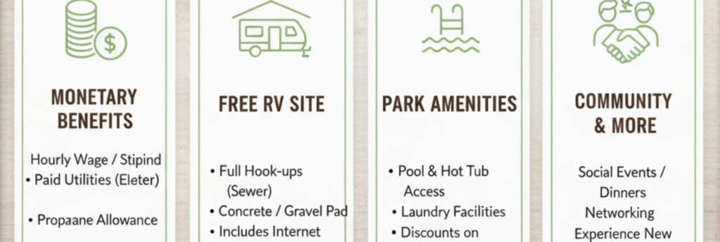 Compensation and Perks for Work Campers