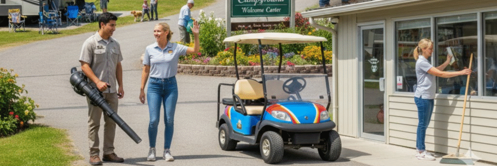 Common & Ideal Work Camping Jobs for Couples