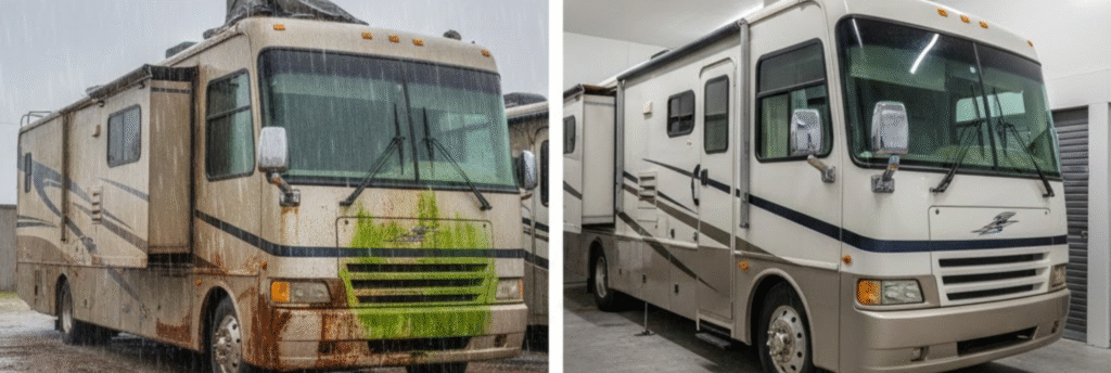 Why Proper RV Storage in Texas is Non-Negotiable