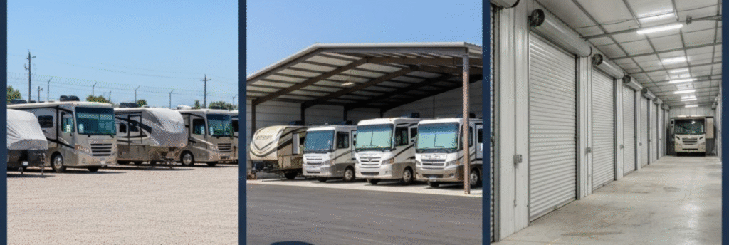 Types of RV Storage Options: Which is Right for Your Rig & Budget?