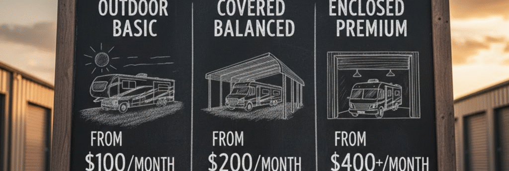 How Much Does RV Storage Really Cost in Texas?
